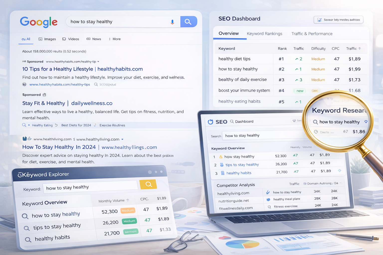 Google search result for SEO
